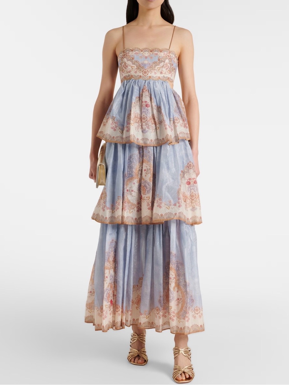 Zimmermann Daylight Floral Tiered Maxi Dress - Picture 2 of 7